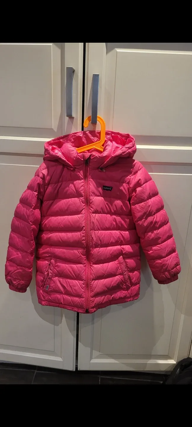 Levi's Pink Puffer Jacket