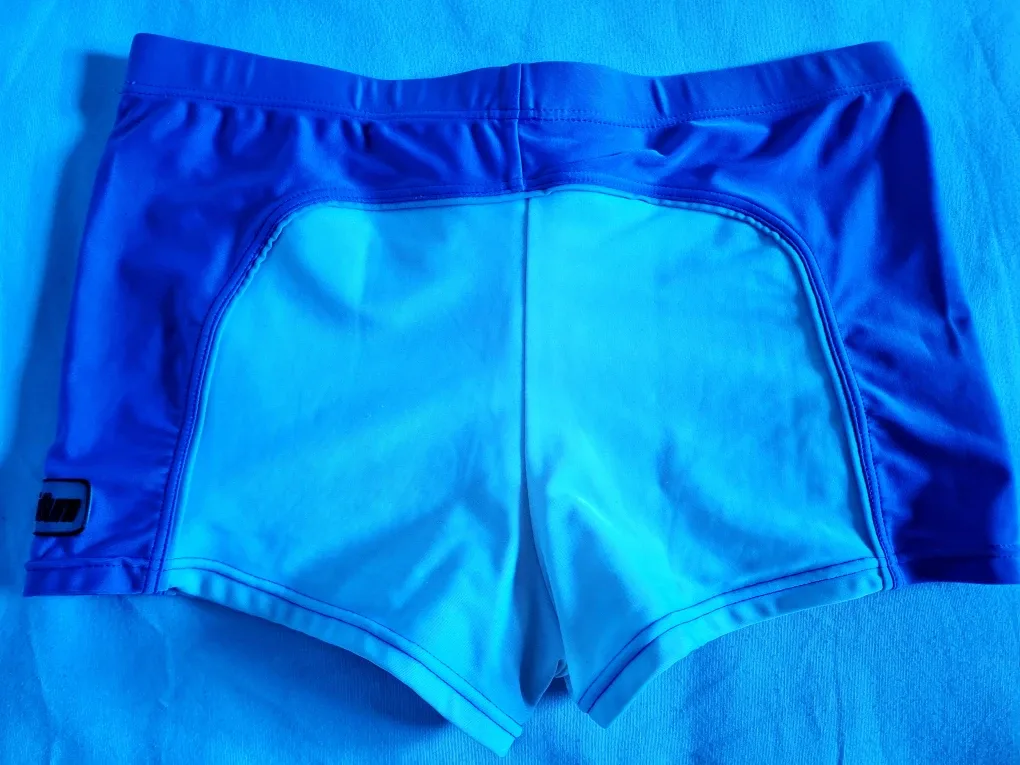 #Cleanout AussieBum Swim Shorts - Blue & White size L image indicator(2)