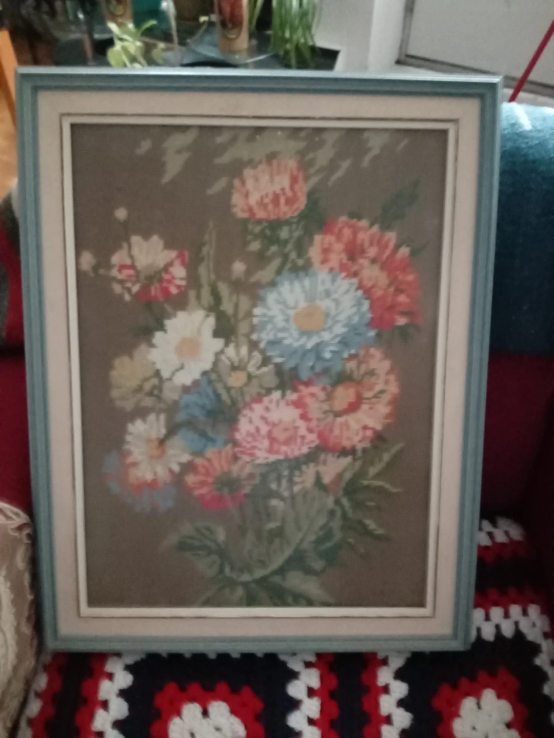 Handmade needlepoint