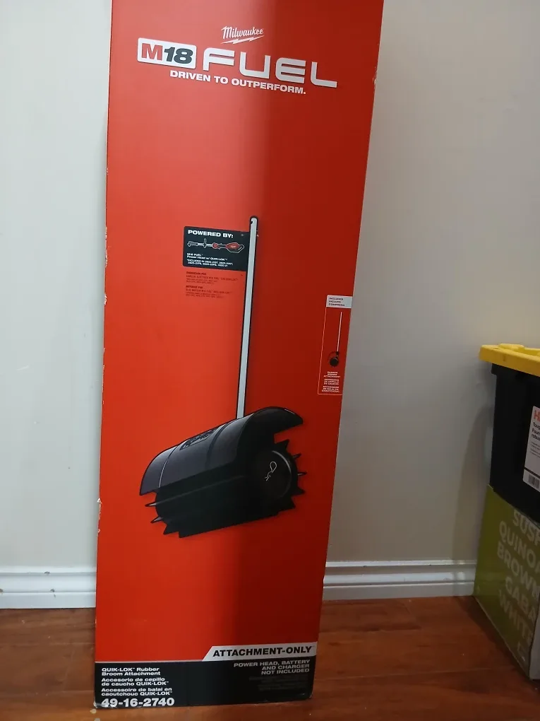 Milwaukee M18 FUEL Broom Attachment - New