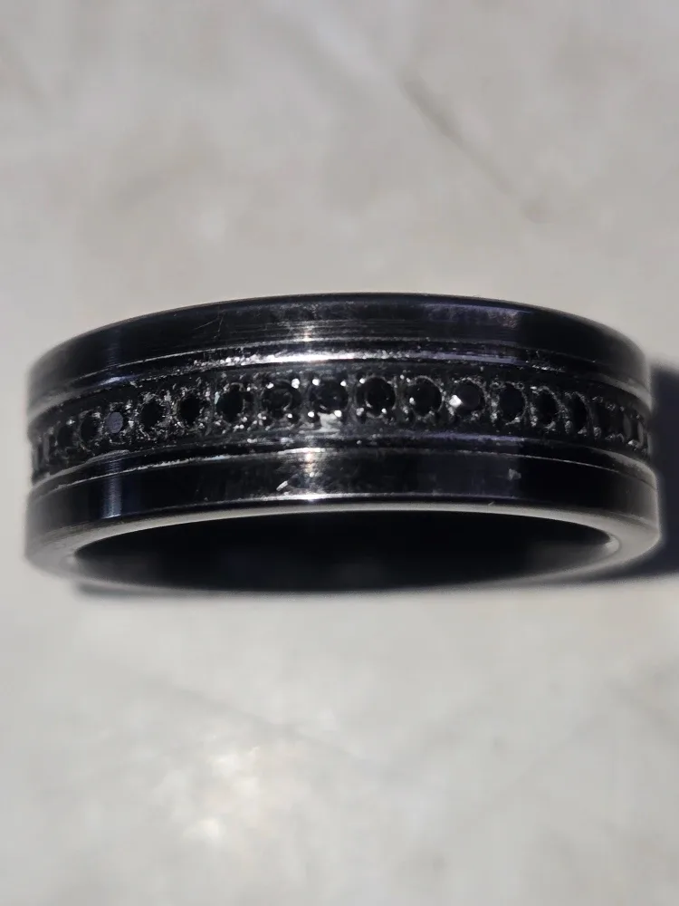 Tungsten mens ring