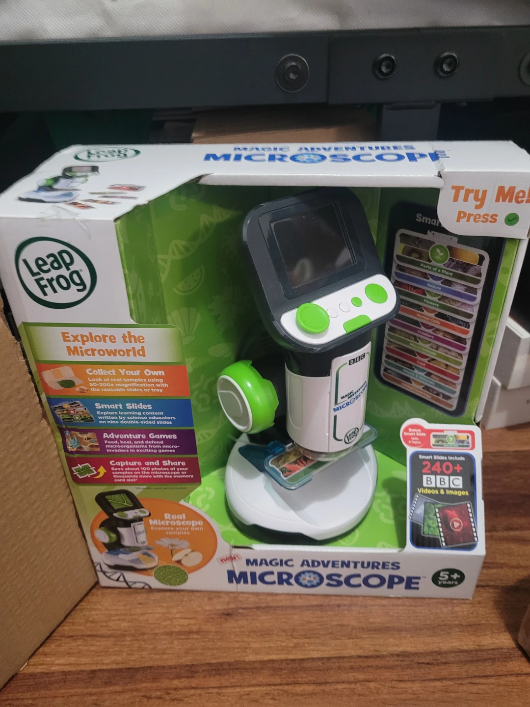 LeapFrog Magic Adventures Microscope - New!