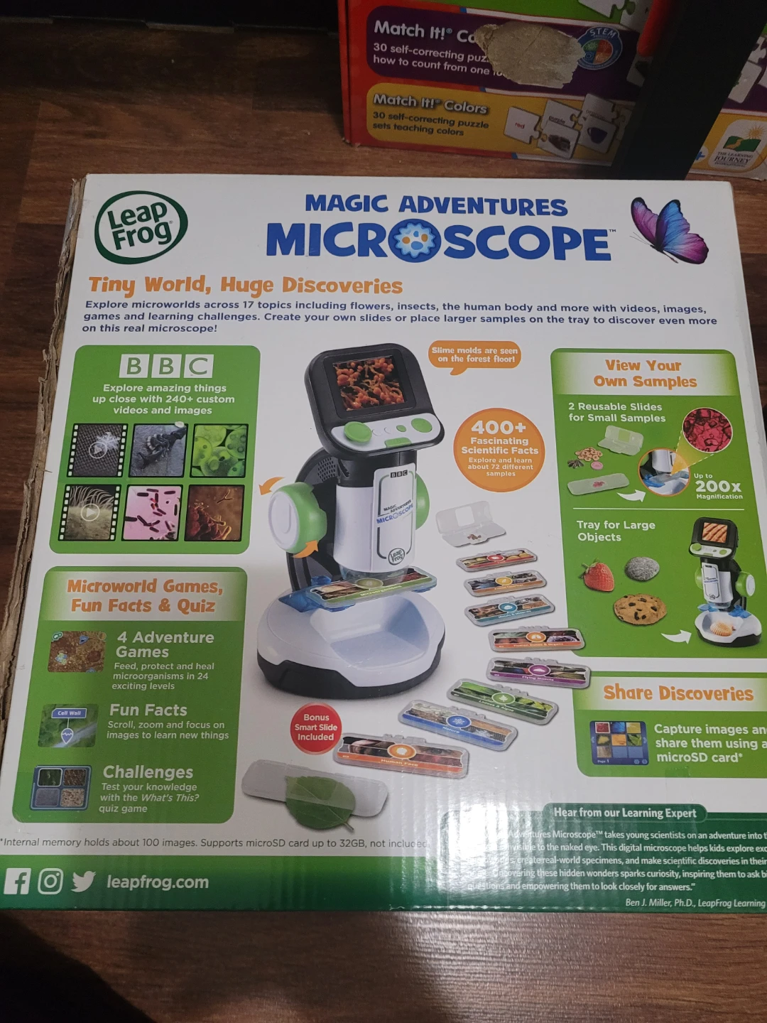 LeapFrog Magic Adventures Microscope - New! - photo 2