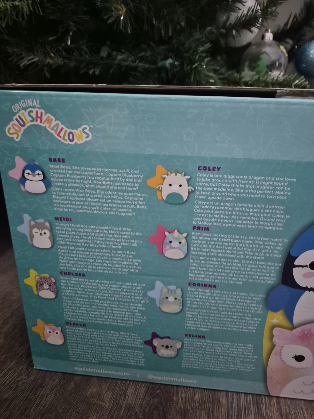 Squishmallows 8-Piece Plush Set in Box! - photo 3