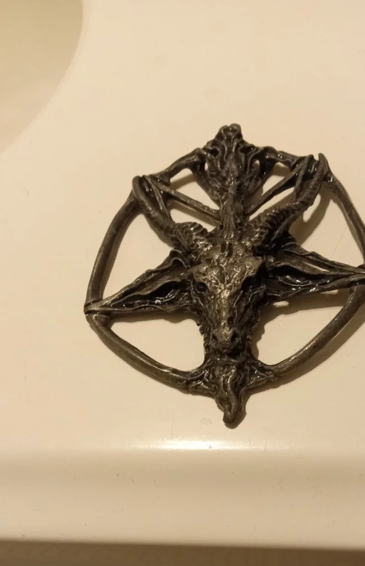 Utra Rare Vintage "Paul Booth "Baphomet" Pendant - photo 2