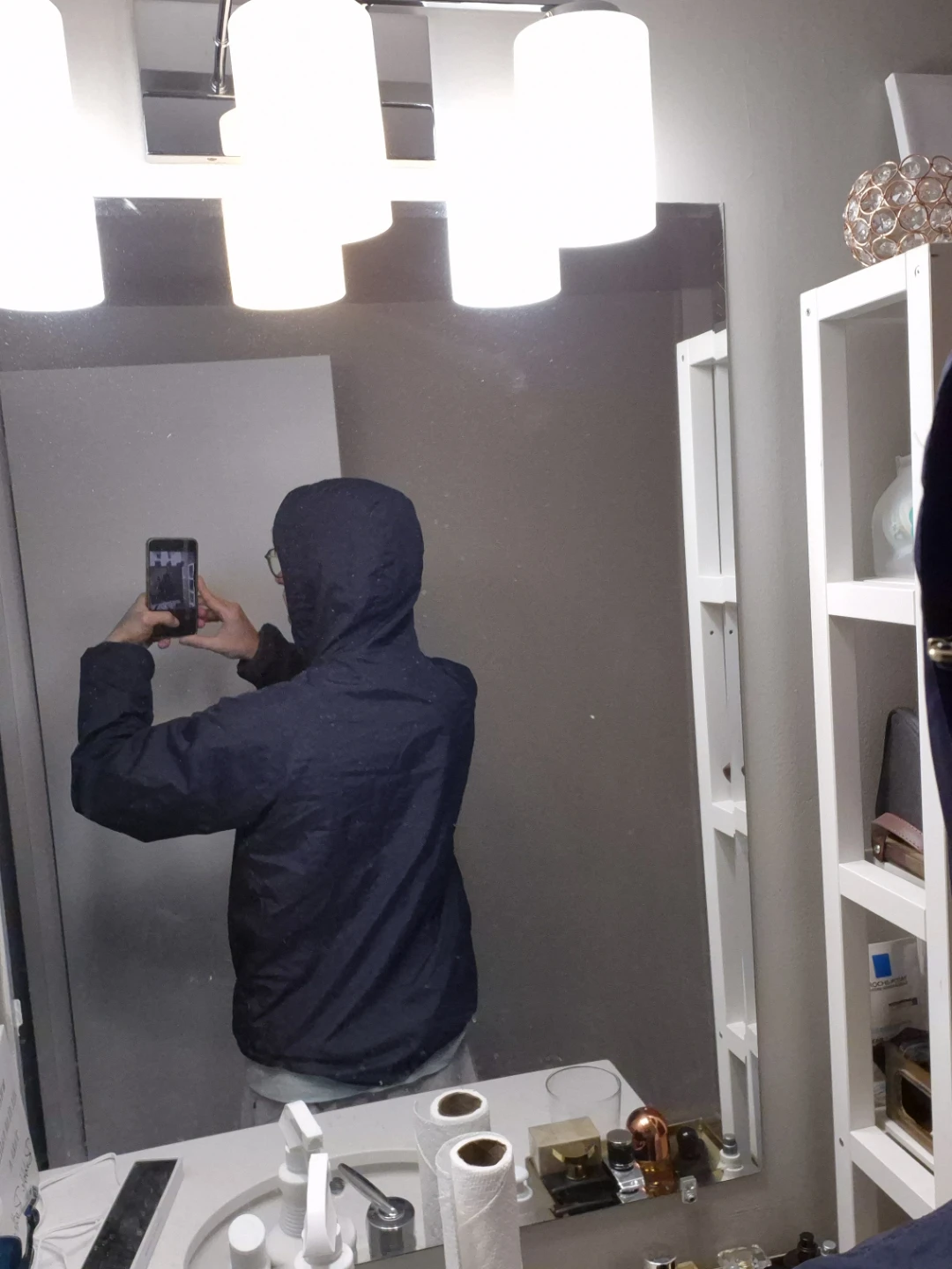 Roots Navy Blue Rain Jacket Vintage - XS - photo 3