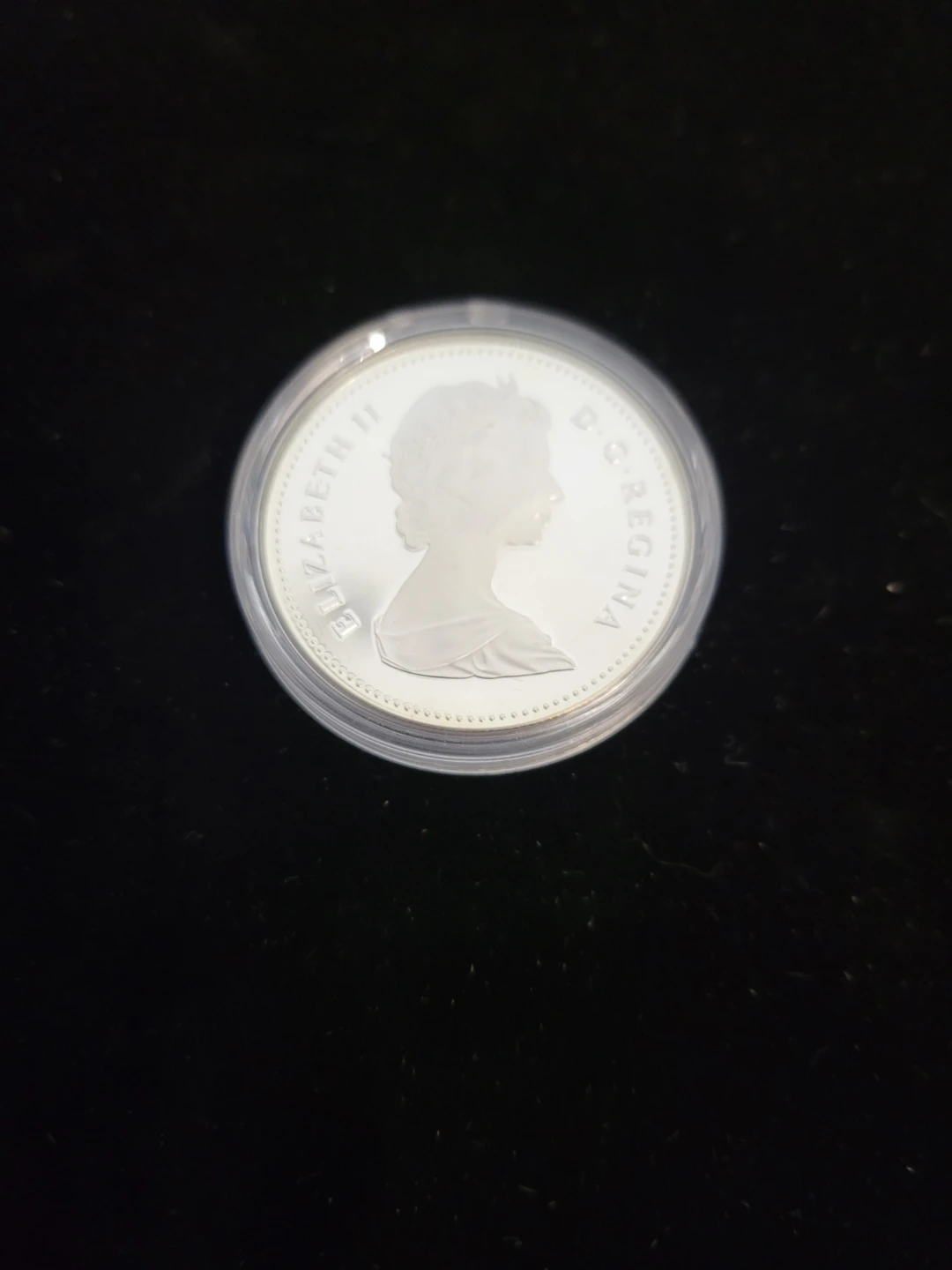 1984 Canada Toronto Silver Dollar Coin - photo 2