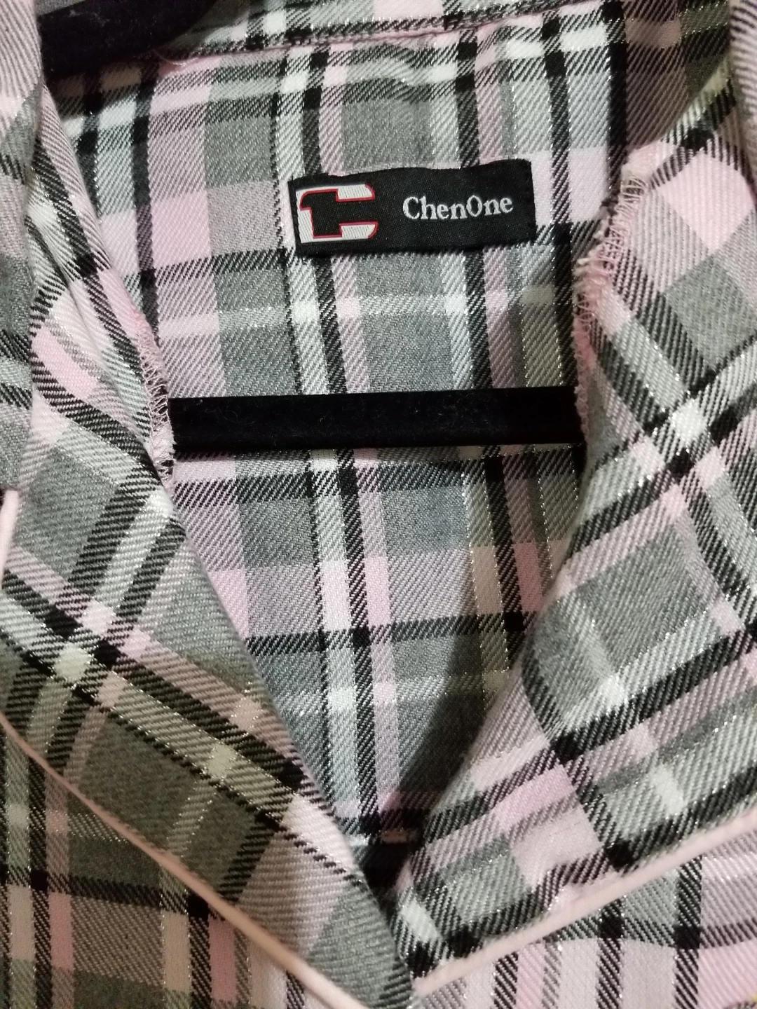 ChenOne Plaid Pajama Set - photo 2