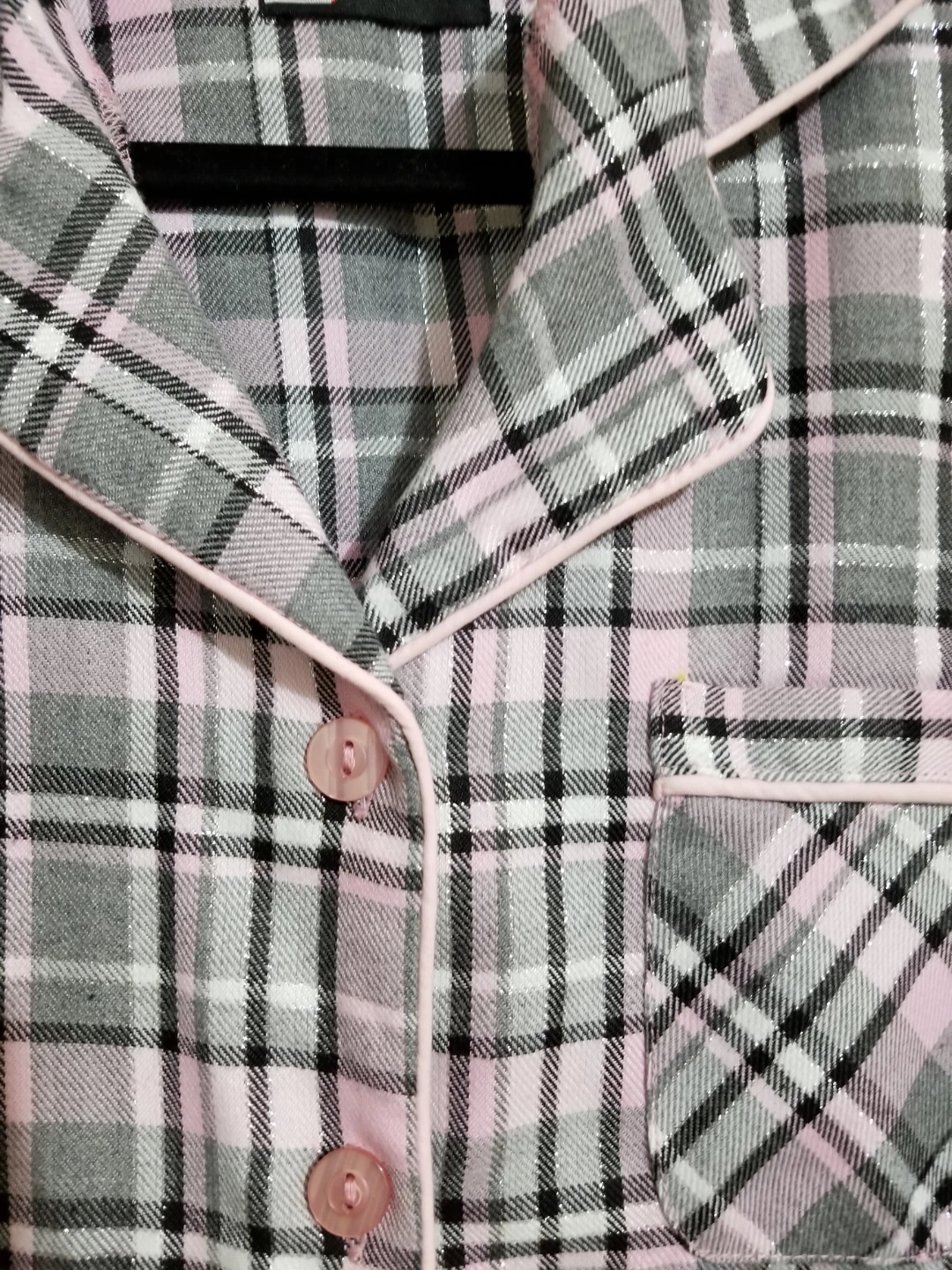ChenOne Plaid Pajama Set - photo 3
