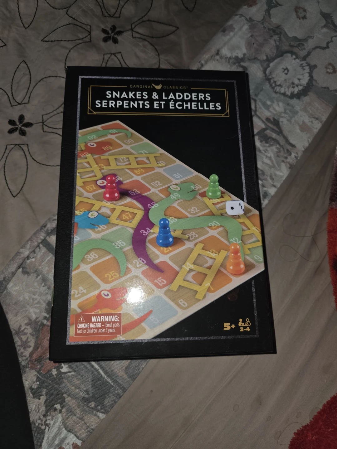 Cardinal Classics Snakes & Ladders Game