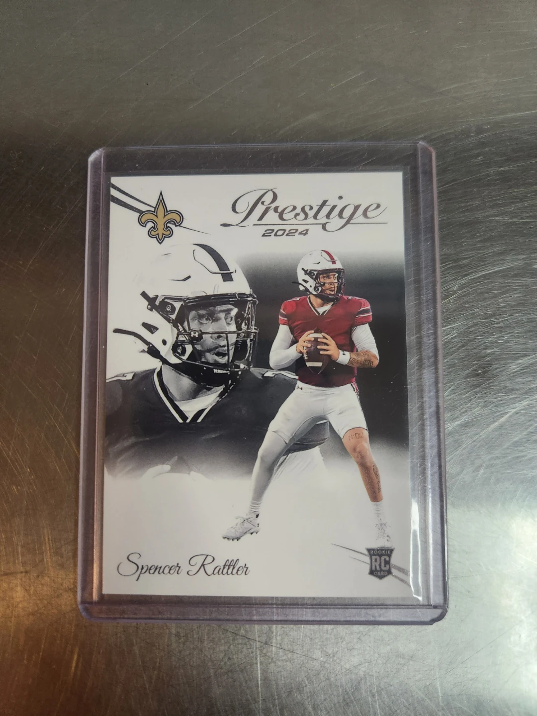Spencer Rattler Prestige 2024 Football Rookie Card