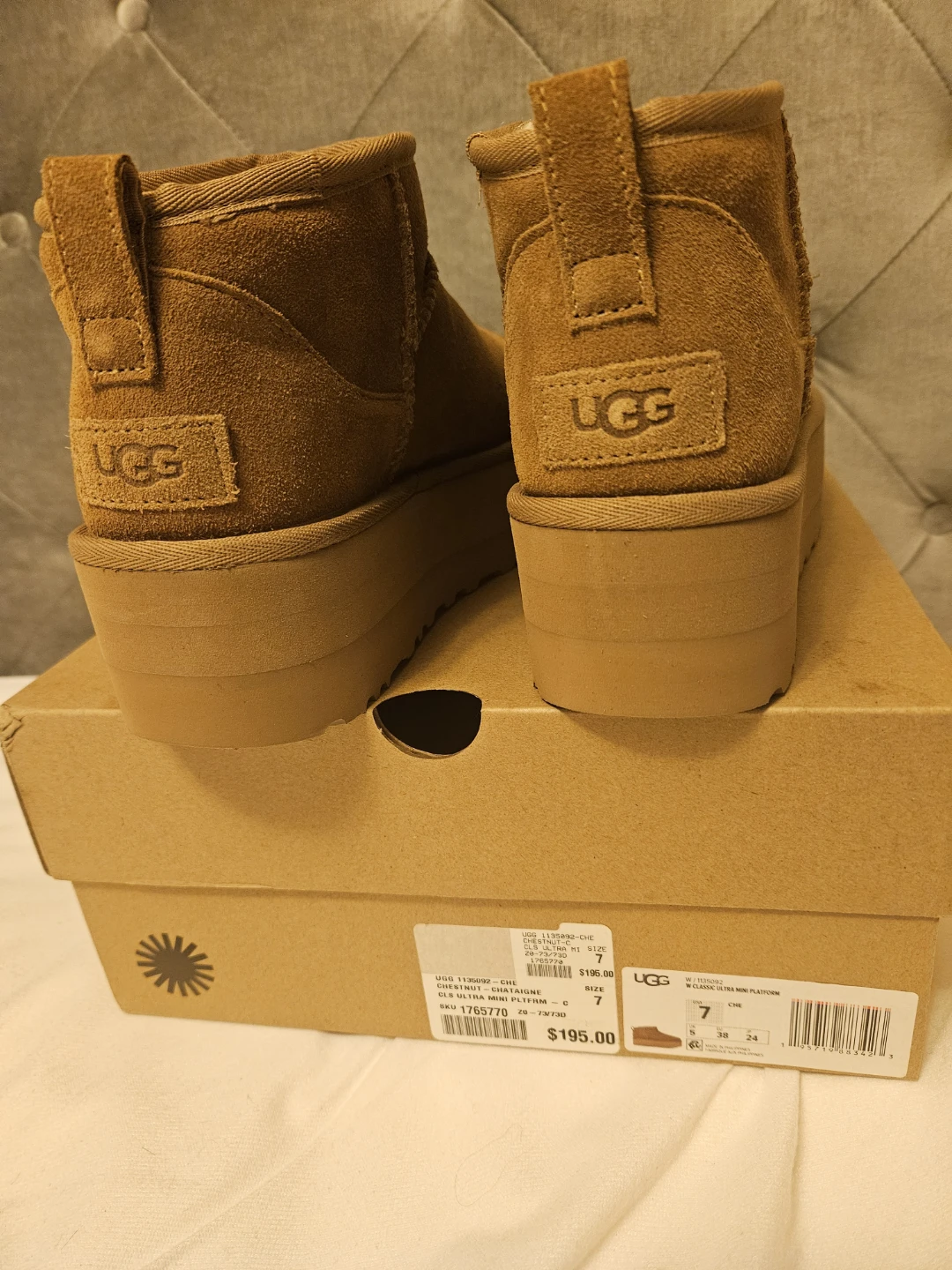 UGG Classic Ultra Mini Platform Boots - Size 7 - photo 3