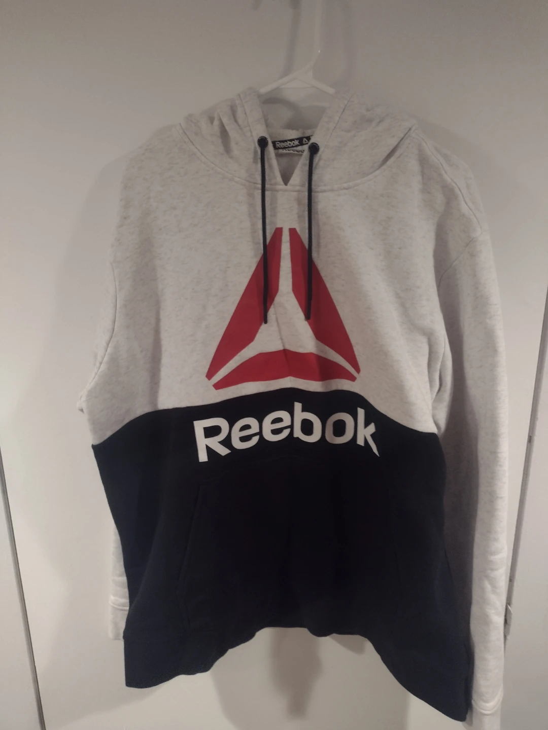Reebok Hoodie - Grey & Black