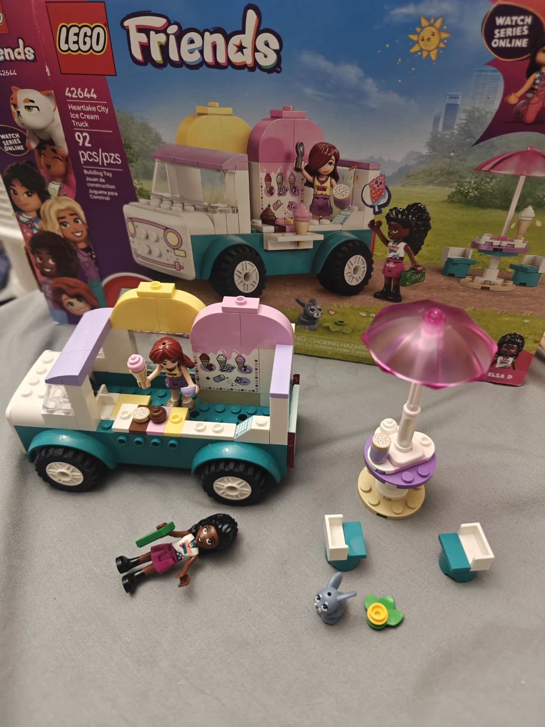 LEGO Friends Heartlake City Ice Cream Truck 42644