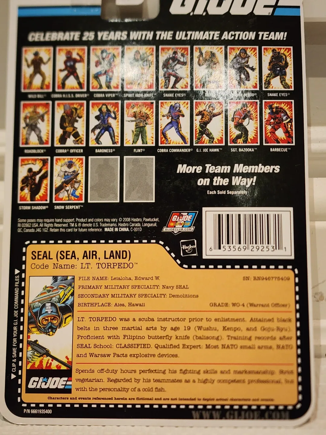 G.I. Joe SEAL (Sea, Air, Land) Action Figure image indicator(2)