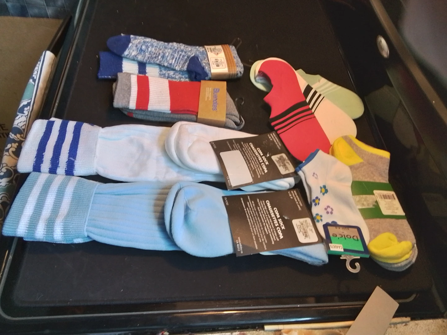 13 pairs of New Socks with tags