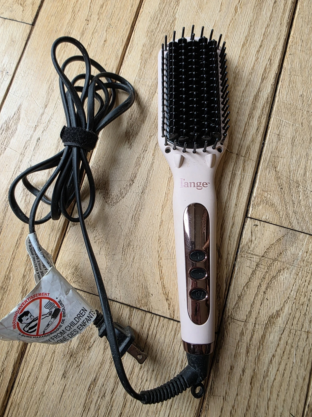 L'ange Hair Straightening Brush - Like-New ! - photo 2