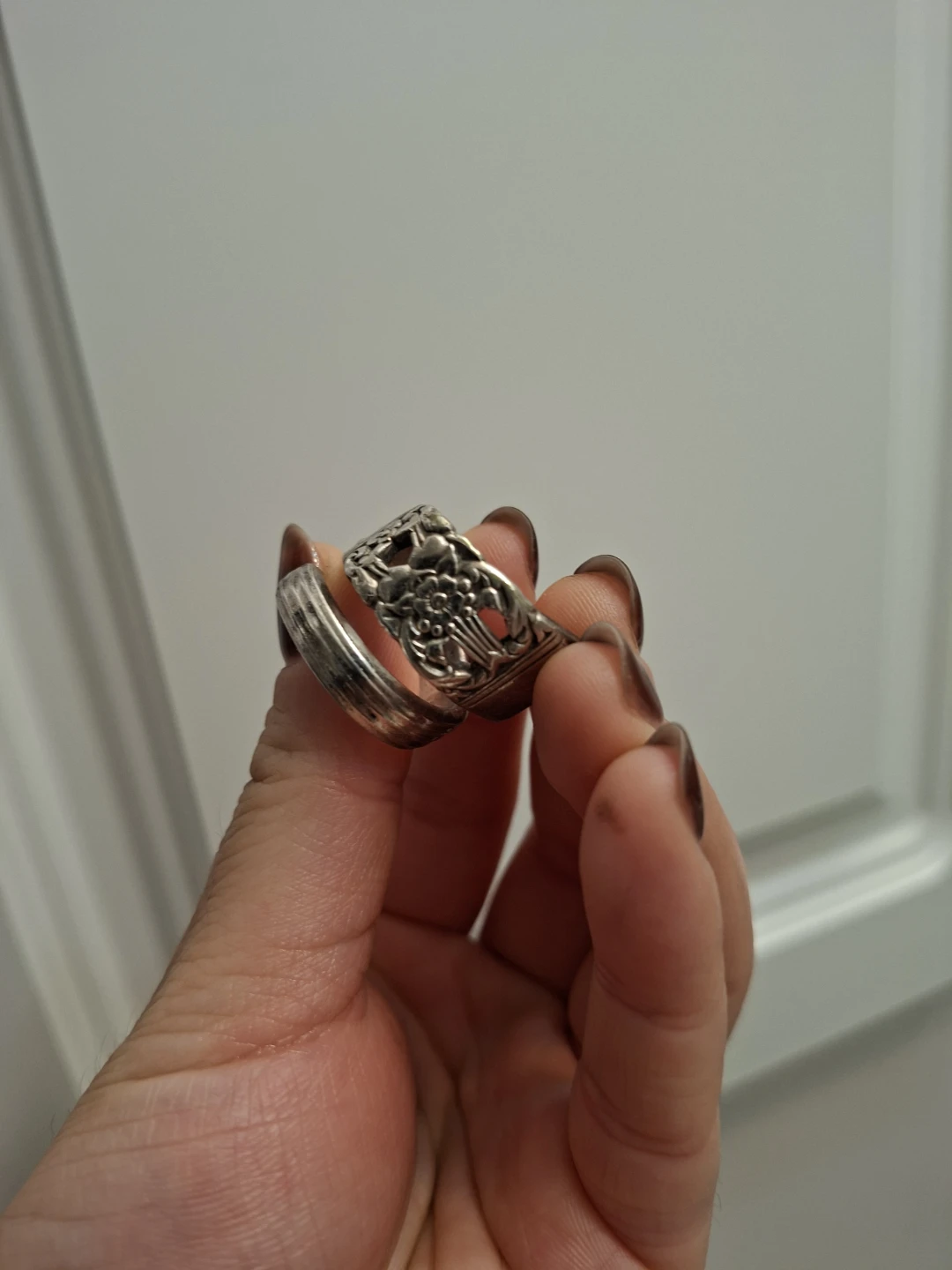 Handmade Silver Spoon Ring