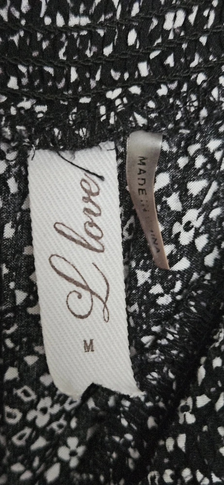 I Love Black and White Multicoloured Jumpsuit - Size Medium - photo 2