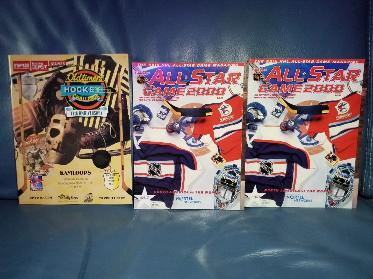 Vintage Hockey Programs (all 3 for $5)