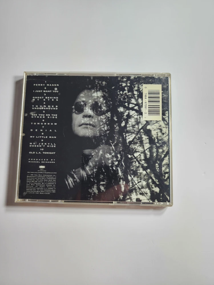 Ozzy Osbourne Ozzmosis CD - photo 2