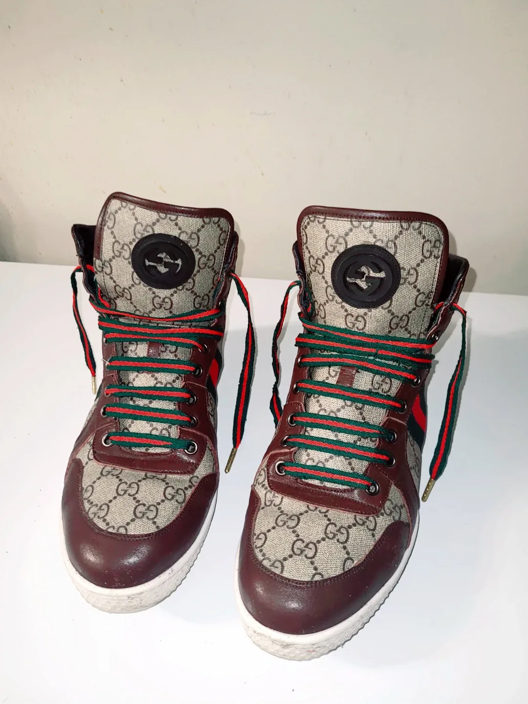 Gucci High-Top Sneakers Size 10