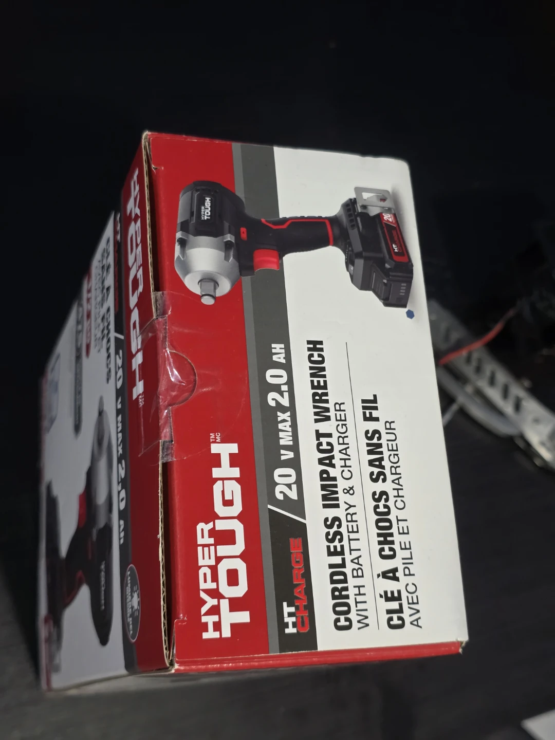Hyper Tough 20V Cordless Impact Wrench - New in Box! - photo 3