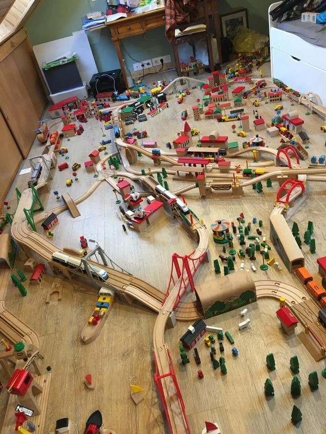 Brio wooden train tracks - photo 2