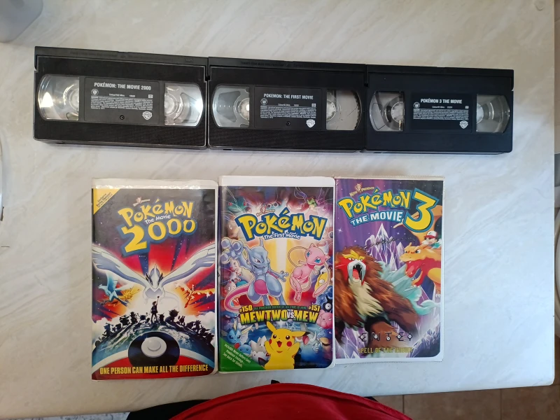 Pokémon VHS Movie Lot - 2000, First Movie, Movie 3 - photo 3