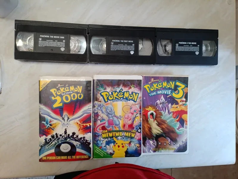 Pokémon VHS Movie Lot - 2000, First Movie, Movie 3 image indicator(3)