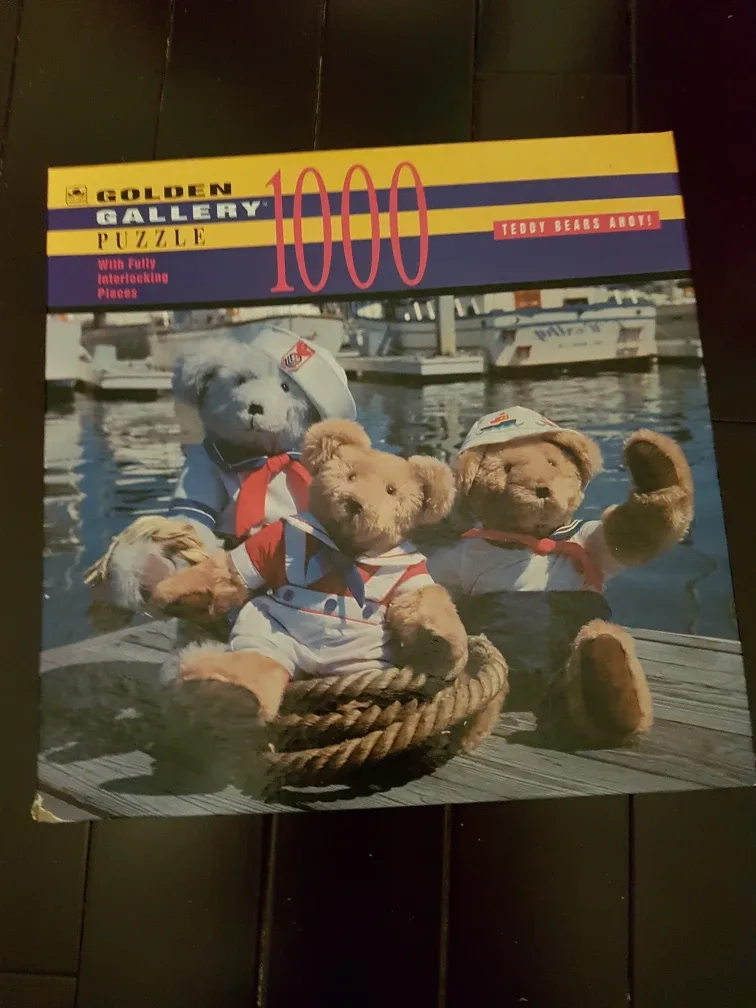 Golden Gallery 1000-Piece Teddy Bears Ahoy! Puzzle