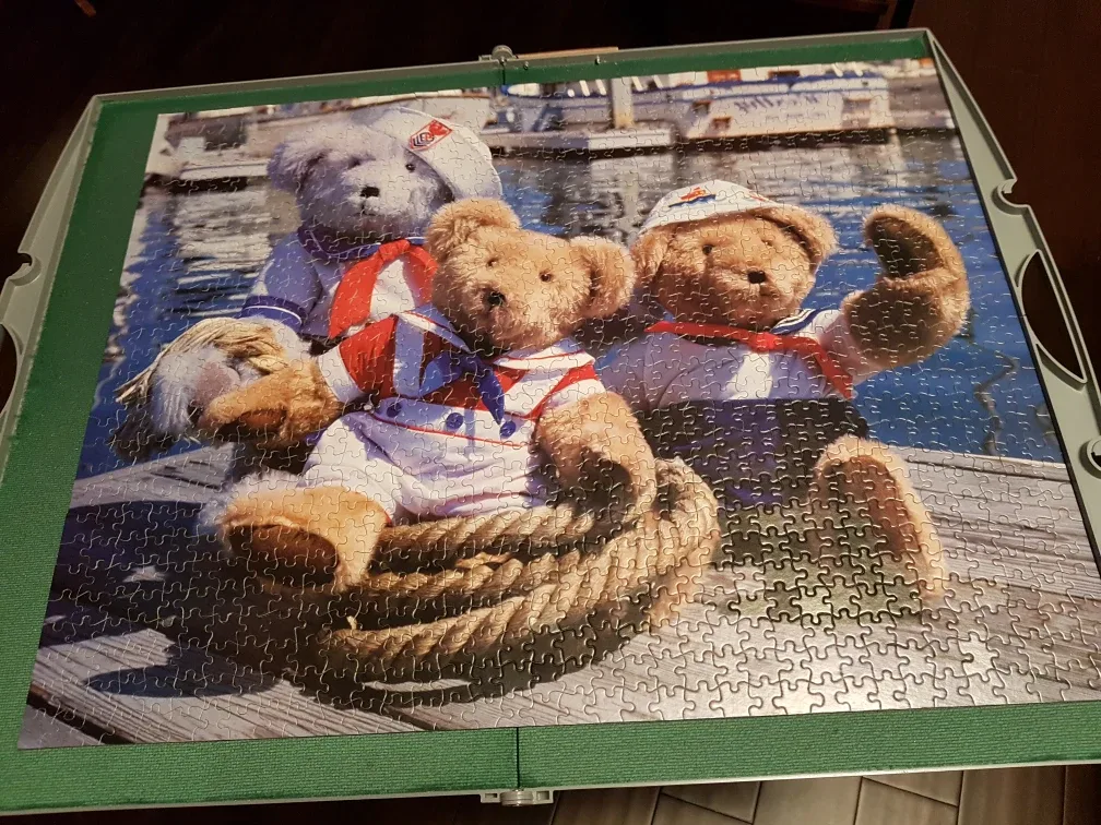 Golden Gallery 1000-Piece Teddy Bears Ahoy! Puzzle #cleanout image indicator(2)