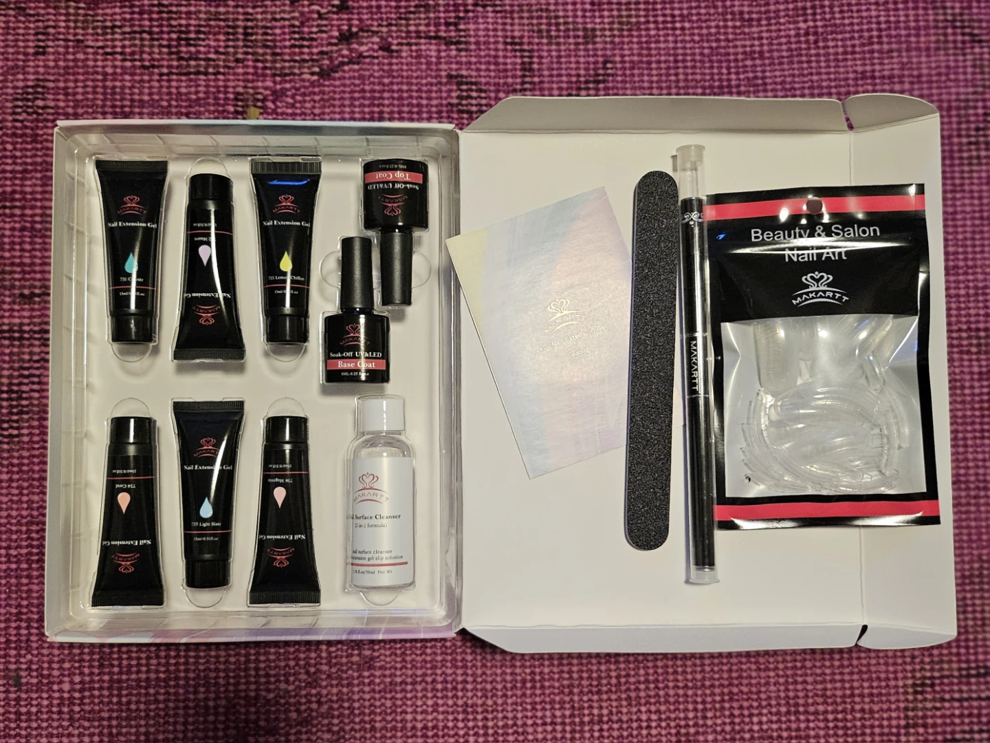 *New* Makartt Jelly Nail Extension Gel Kit - photo 2