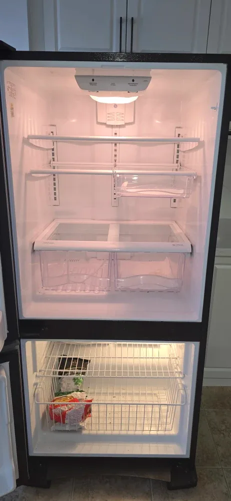 GE Stainless Steel Bottom Freezer Refrigerator image indicator(2)