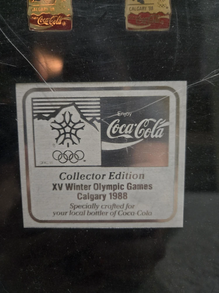 Coca-Cola Calgary 1988 Olympic Pins Collector Edition - photo 2