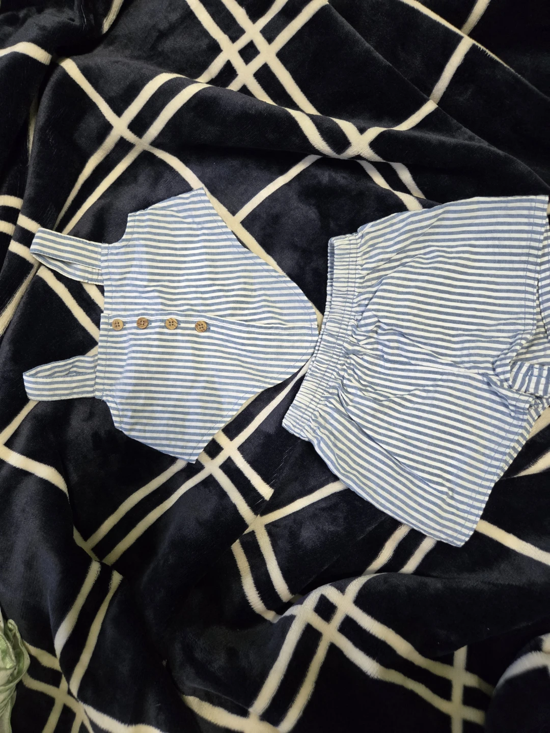 Striped Baby Outfit