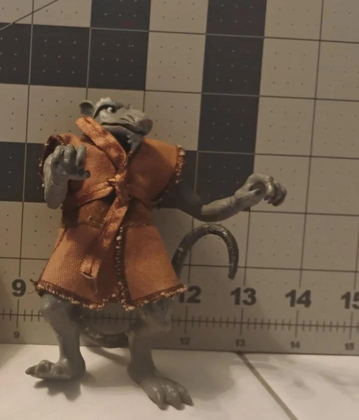 2002 Teenage Mutant Ninja Turtles Splinter Action Figure