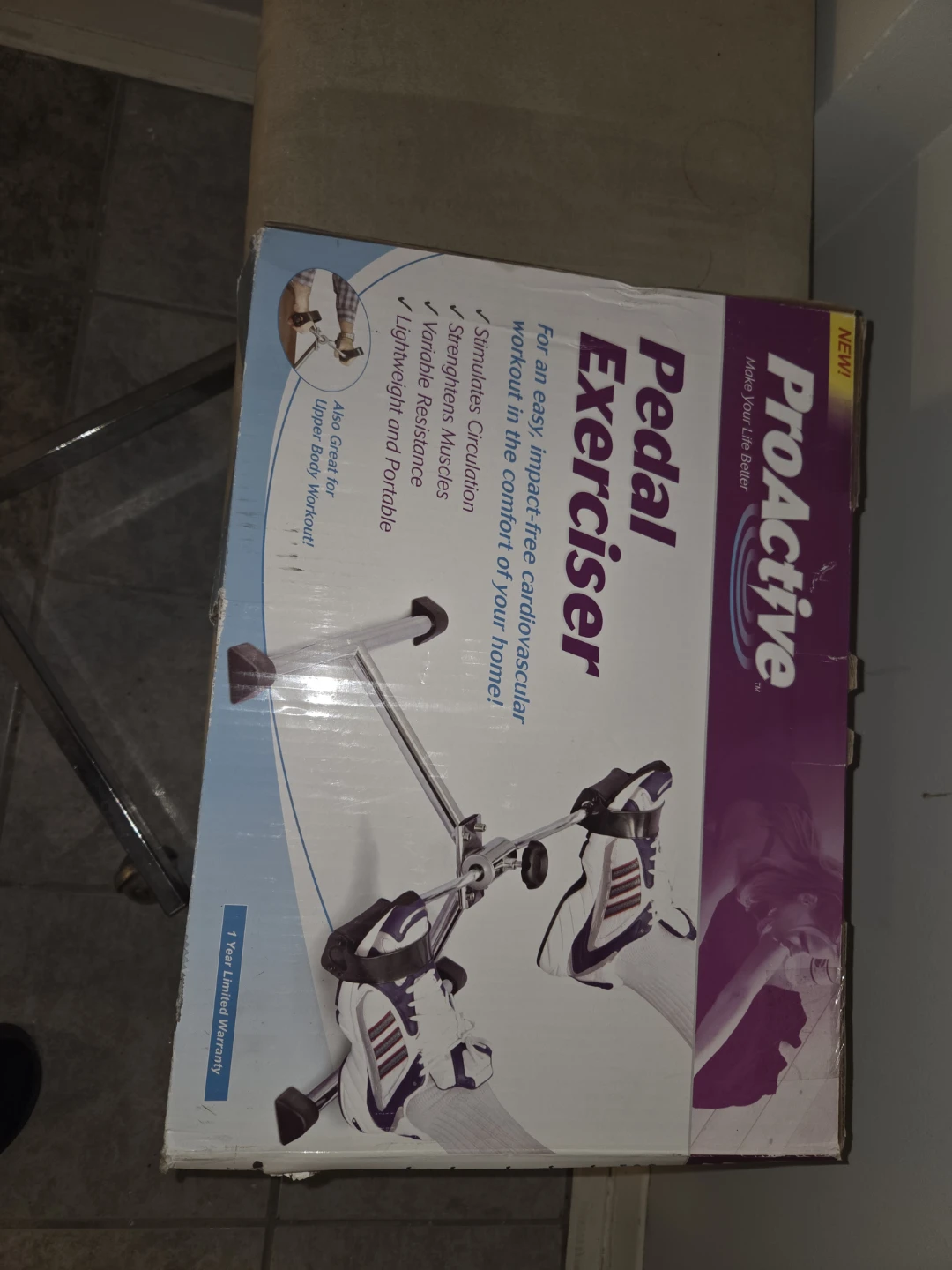 ProActive Pedal Exerciser - Lightweight & Portable - photo 2