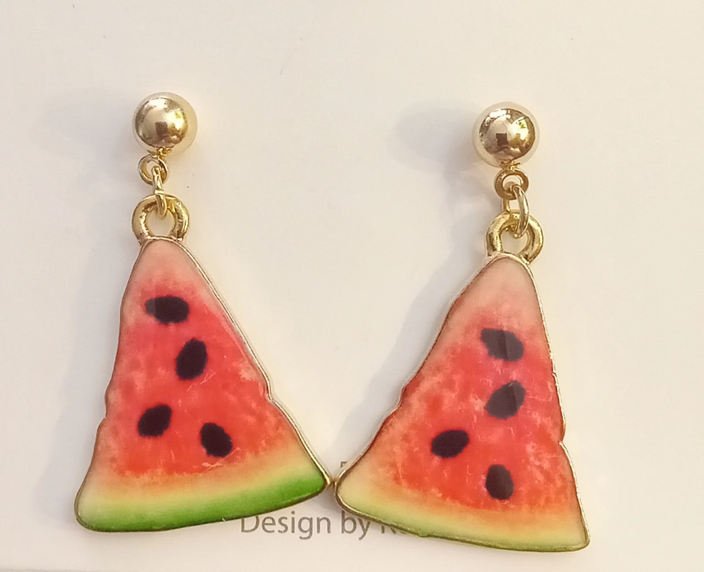 Watermelon Earrings