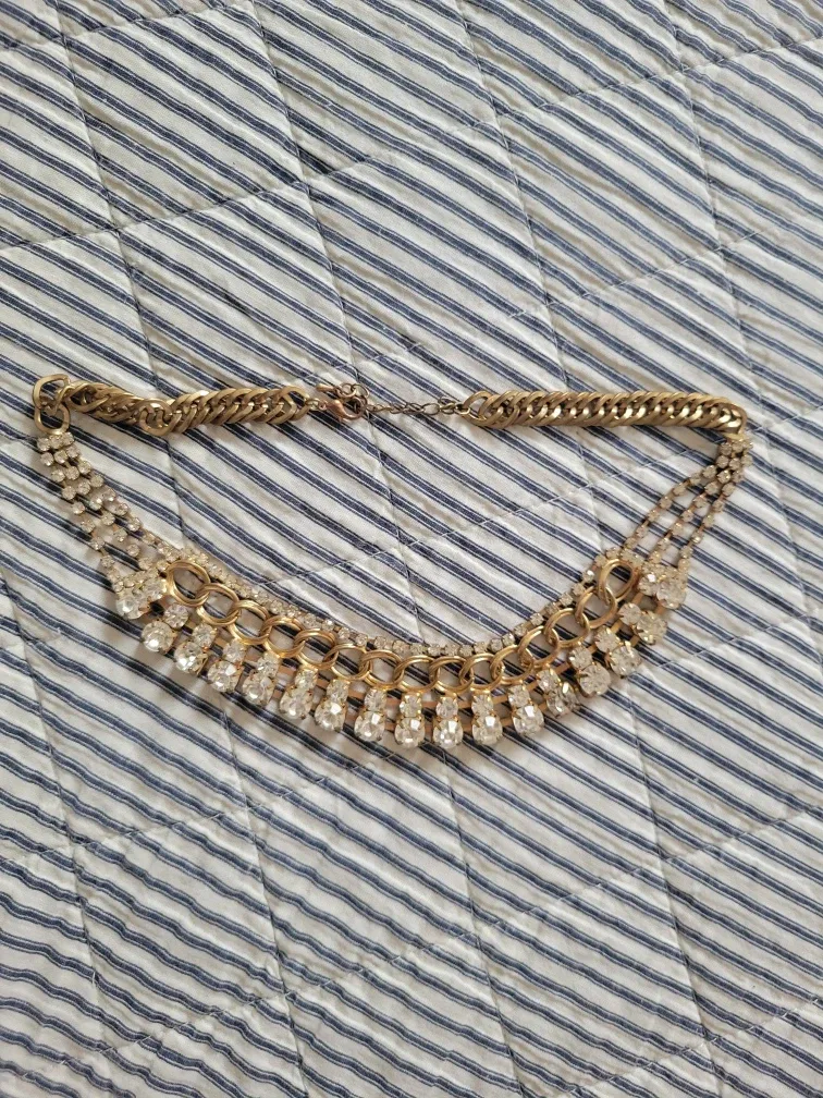 Gold Tone Statement Necklaces #Cleanout