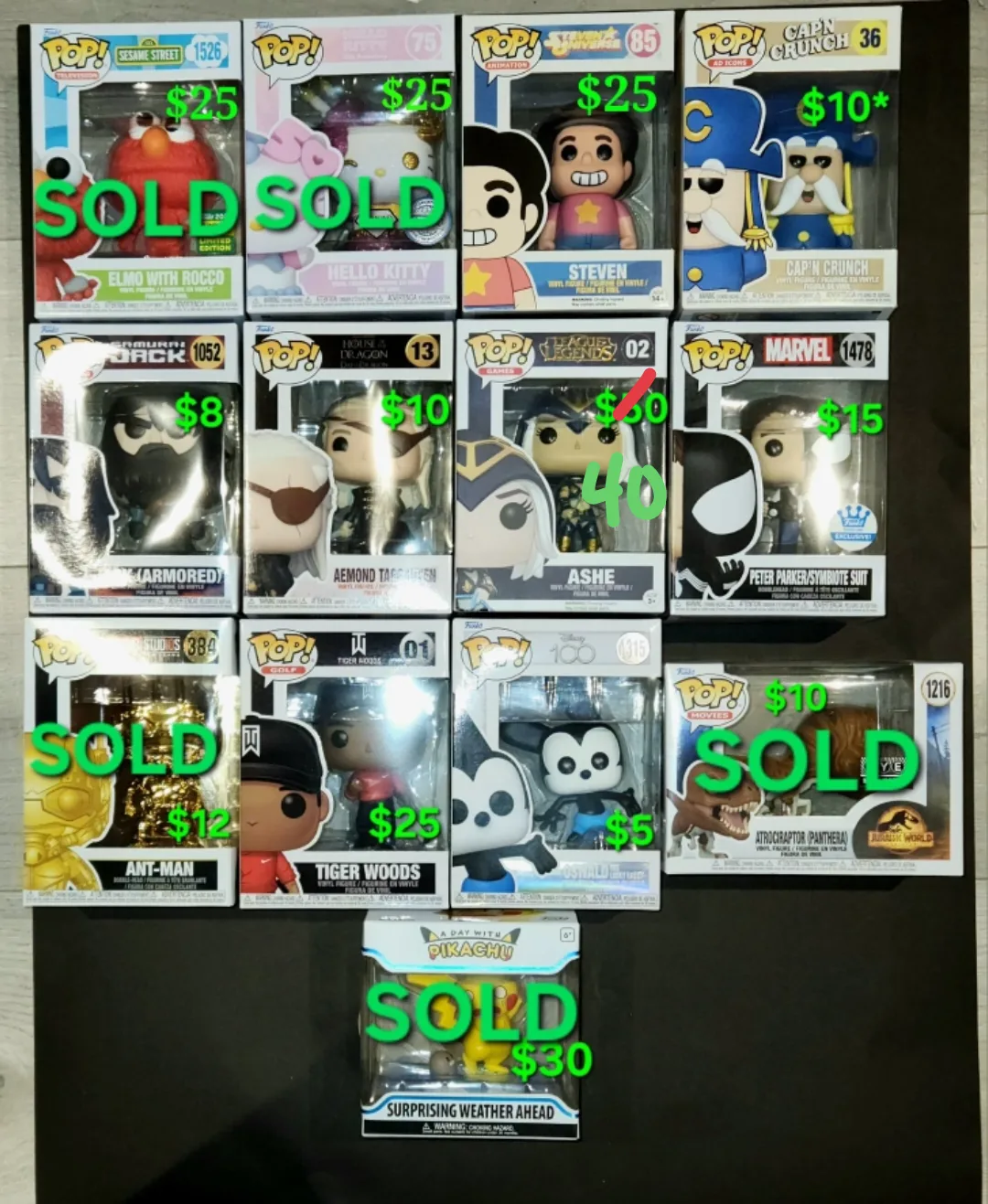 Pick Up Funko Pop Lot Exclusives, Vaulted $5start