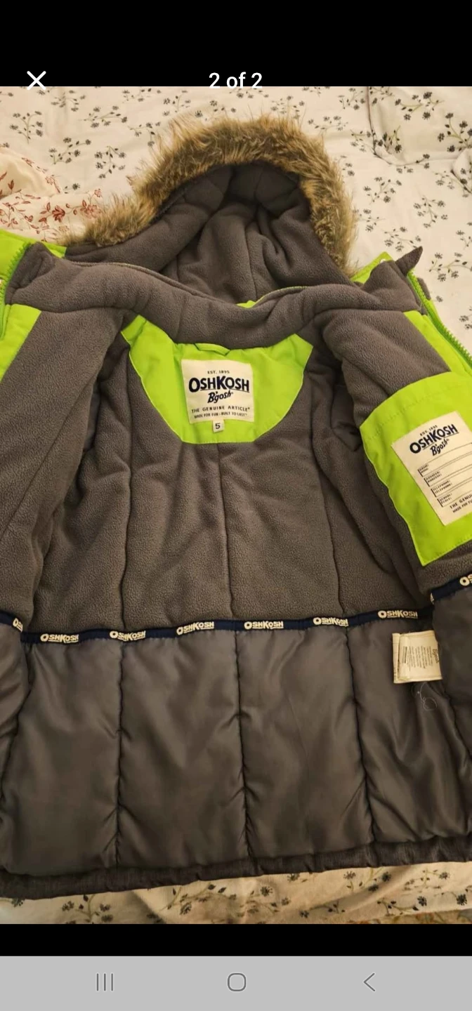 OshKosh B'gosh Winter Jacket - Size 5 - photo 2