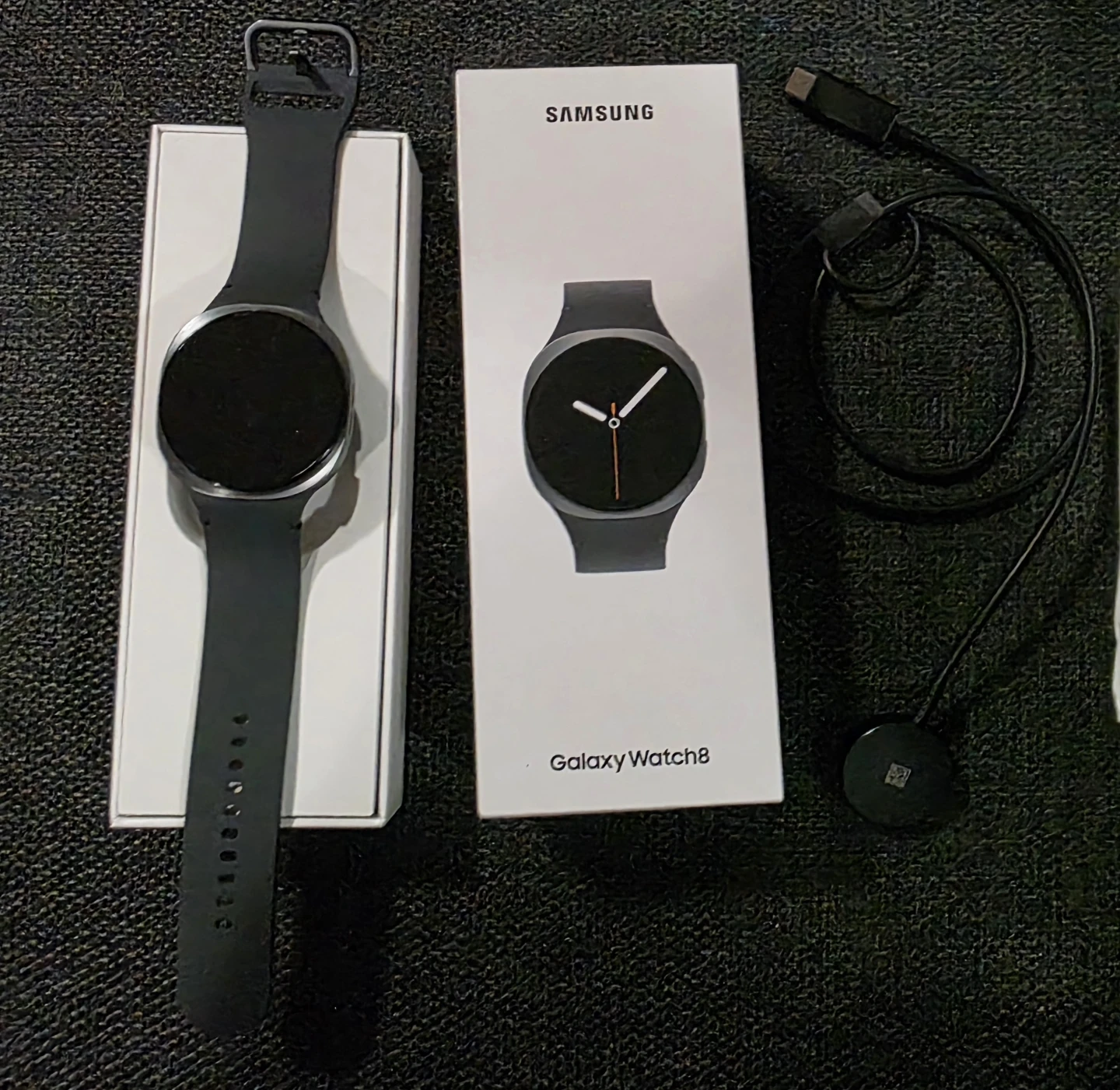 Samsung Galaxy Watch 8 44mm Grey LTE - Like New!