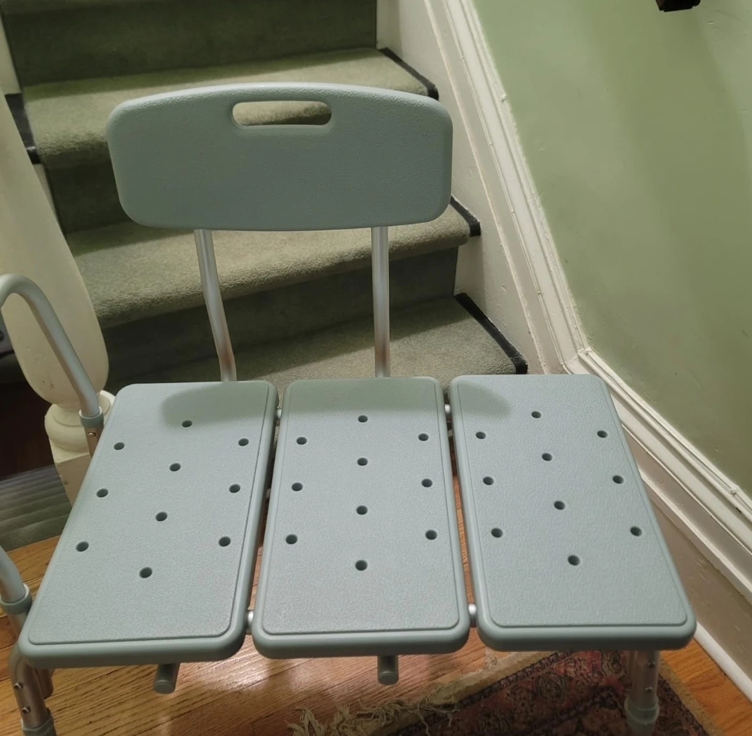 Adjustable Transfer Bench Shower Chair