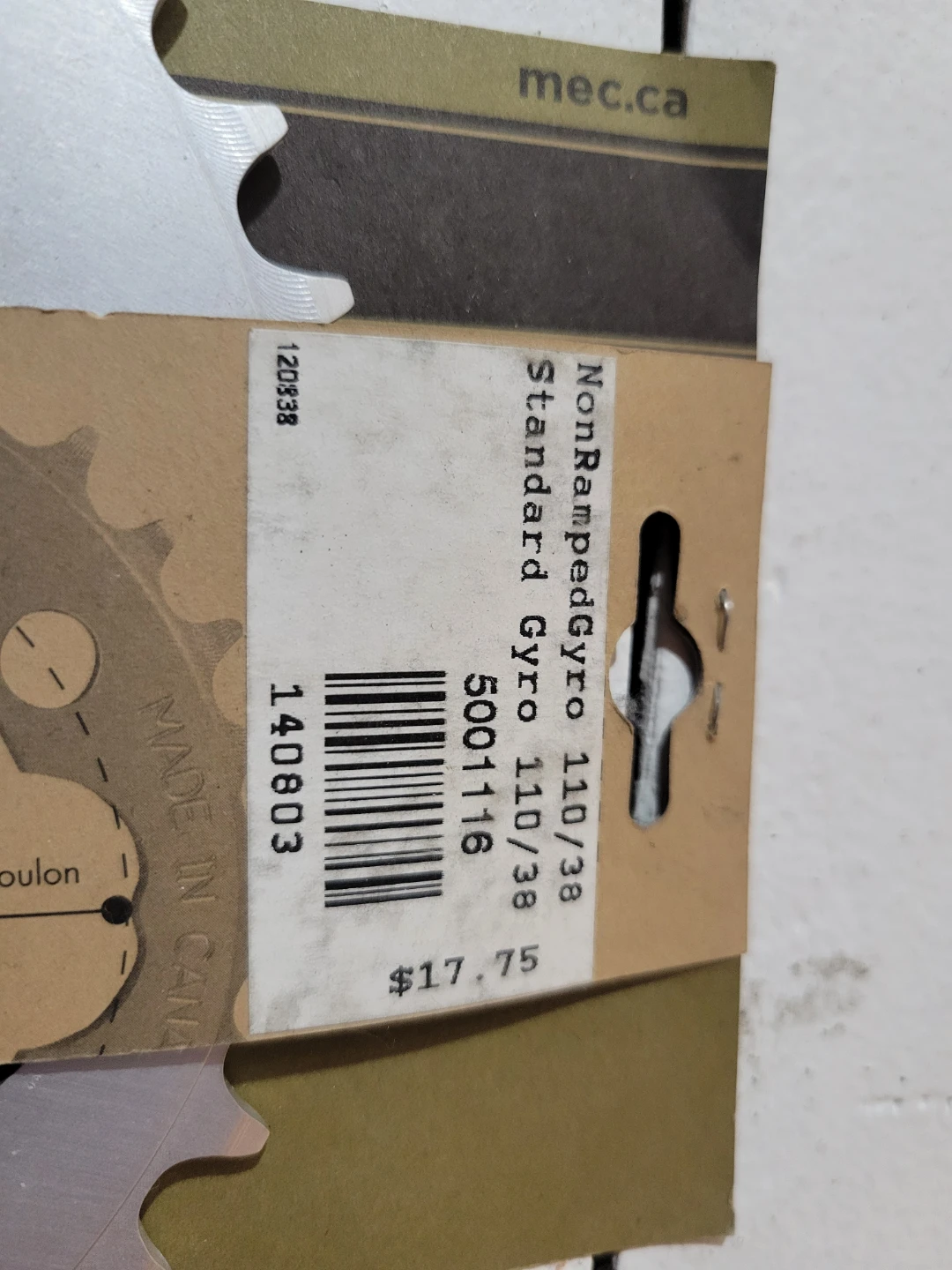 MEC NonRampedGyro 110/38 Standard Gyro