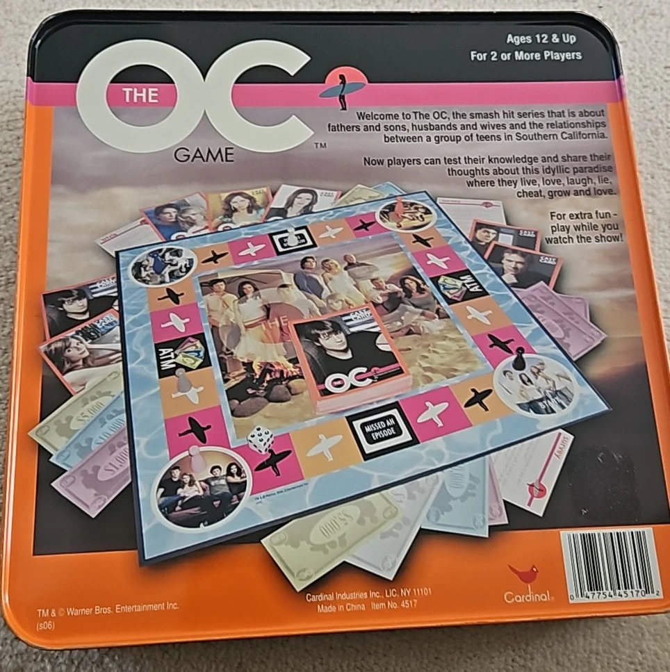 The OC Game - Based on the Hit TV Show
