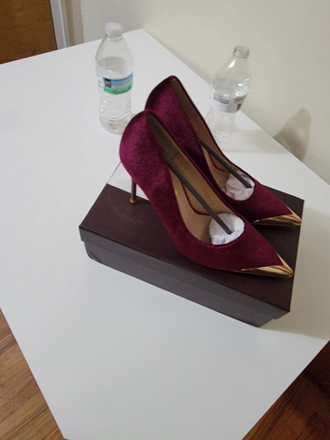 Leaf Valley Shoes Pointed Toe Stiletto Heels - Size 7 - photo 2