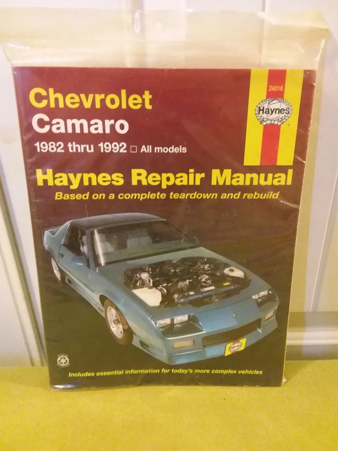 ➡️ Chevrolet Camaro Haynes Repair Manual (1982-1992) - #Cleanout