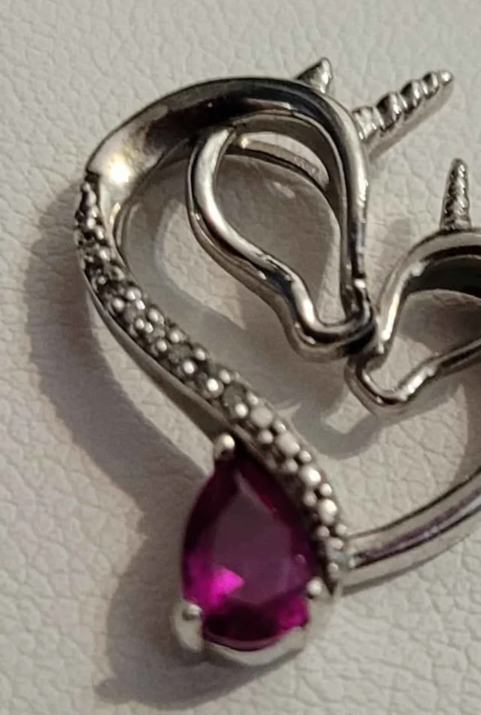 Sterling Silver Unicorn Pendant