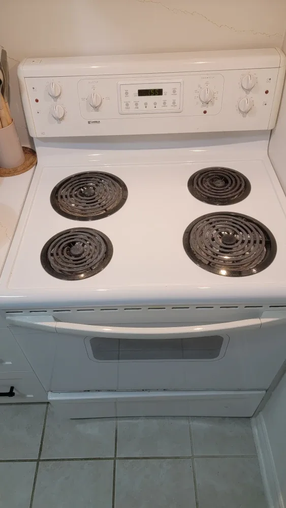 Kenmore Electric Range - White image indicator(2)